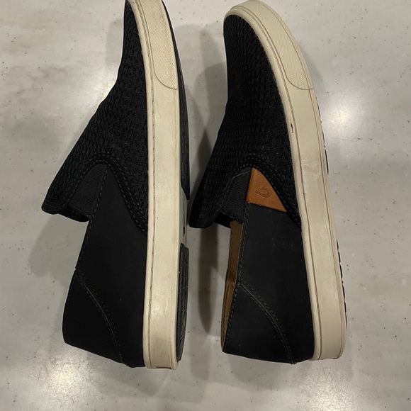 Olukai PEHUEA Slip On Sneakers Loafers Shoes Charcoal Black Women's Size 8 - Picture 4 of 9
